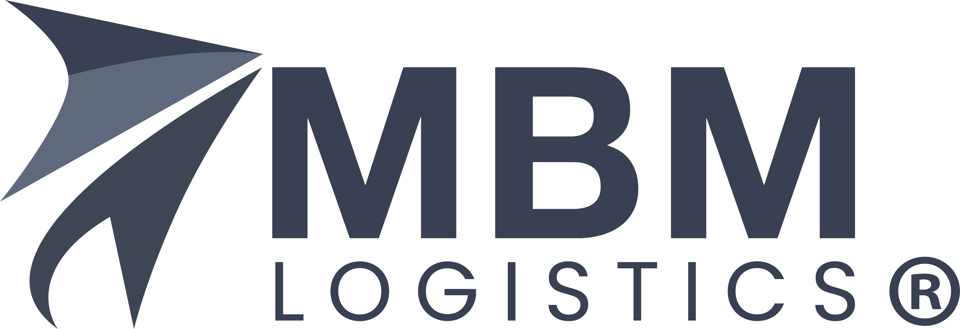 A logo of MBM Logistics