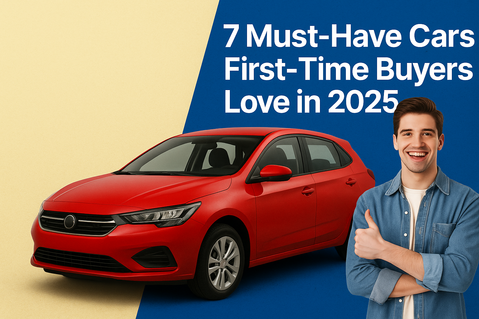 Top 7 Irresistible Cars for First-Time Buyers in 2025