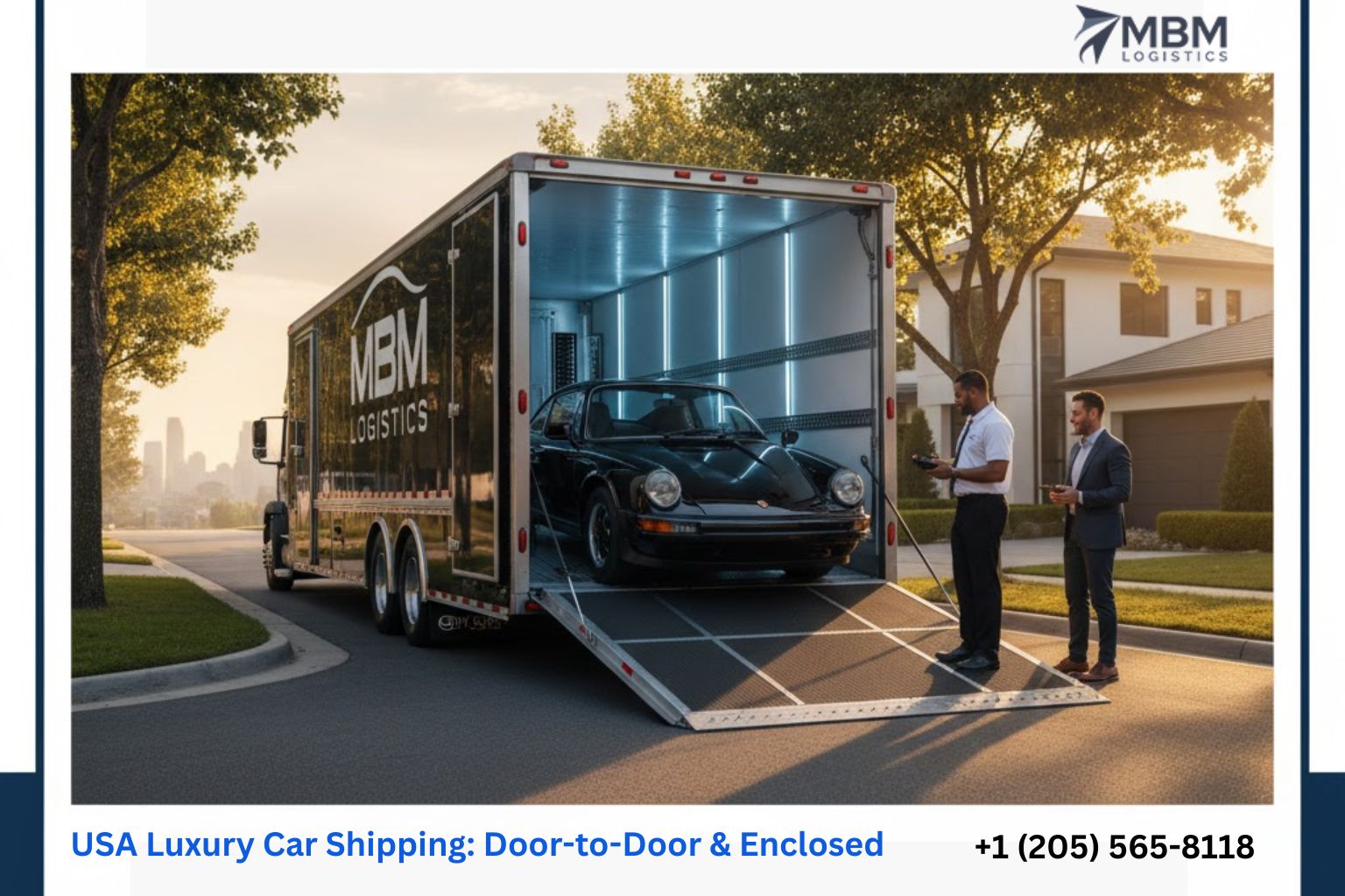 USA Luxury Car Shipping: Door-to-Door & Enclosed