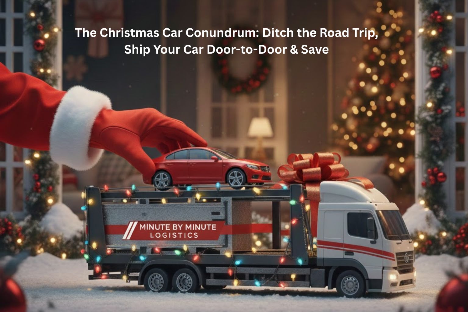 Ship Your Car Door-to-Door in the USA This Christmas & Save