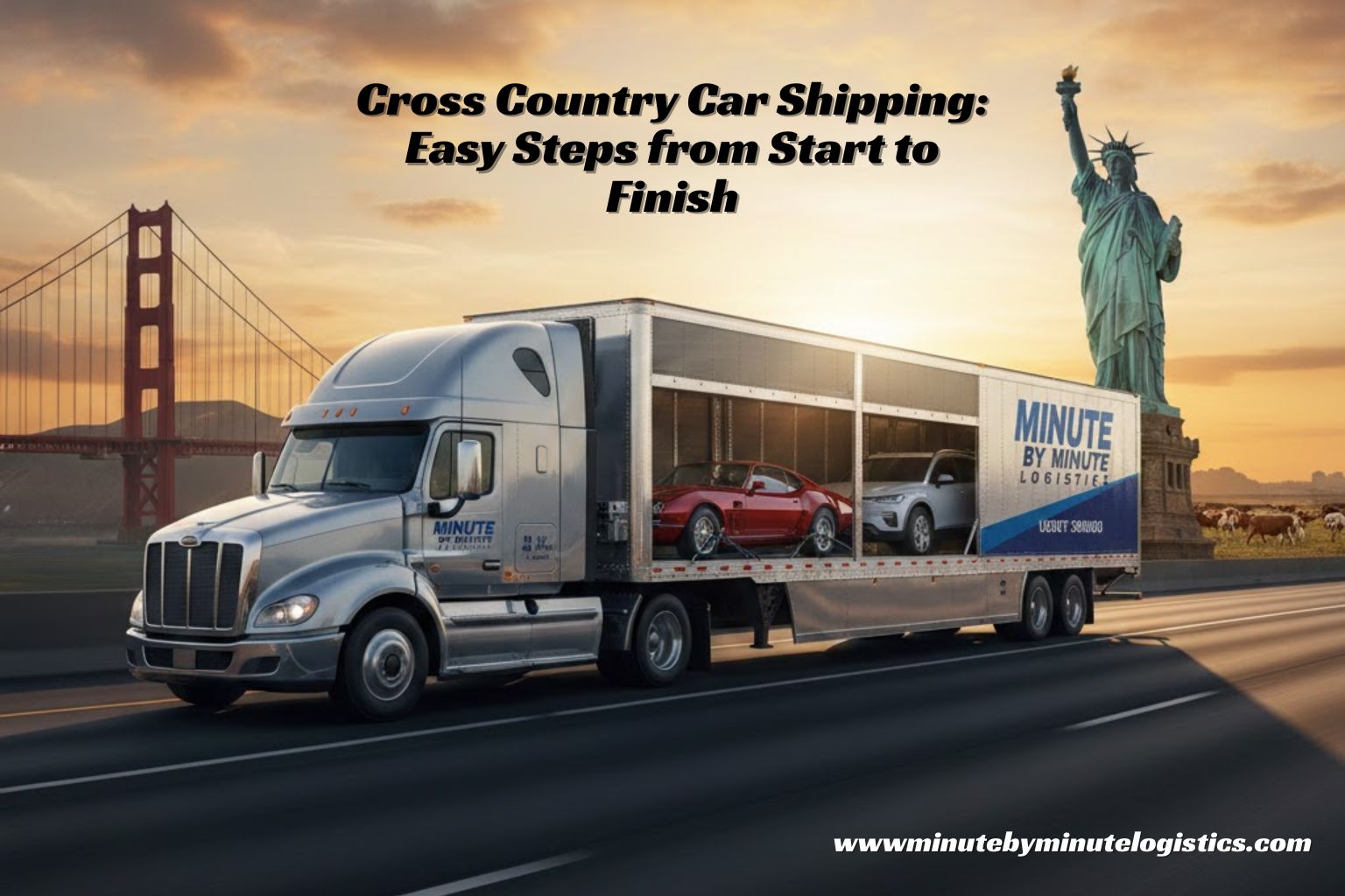 Cross Country Car Shipping: Easy Steps from Start to Finish