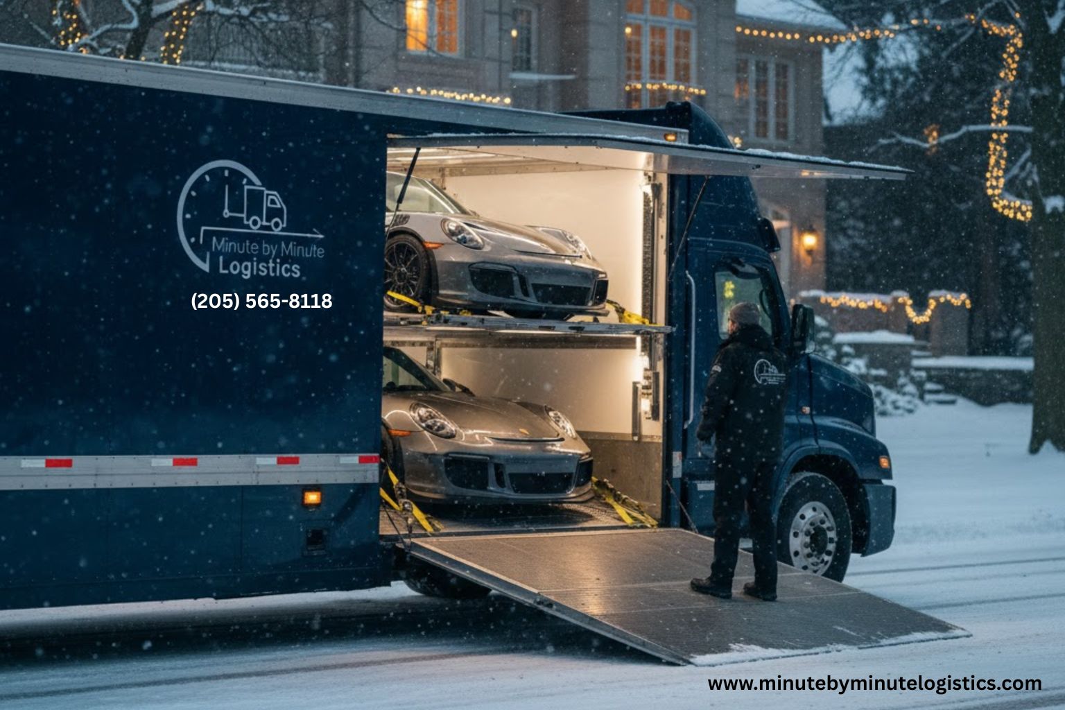Safe, Fully Enclosed Shipping for Luxury Cars Across the USA